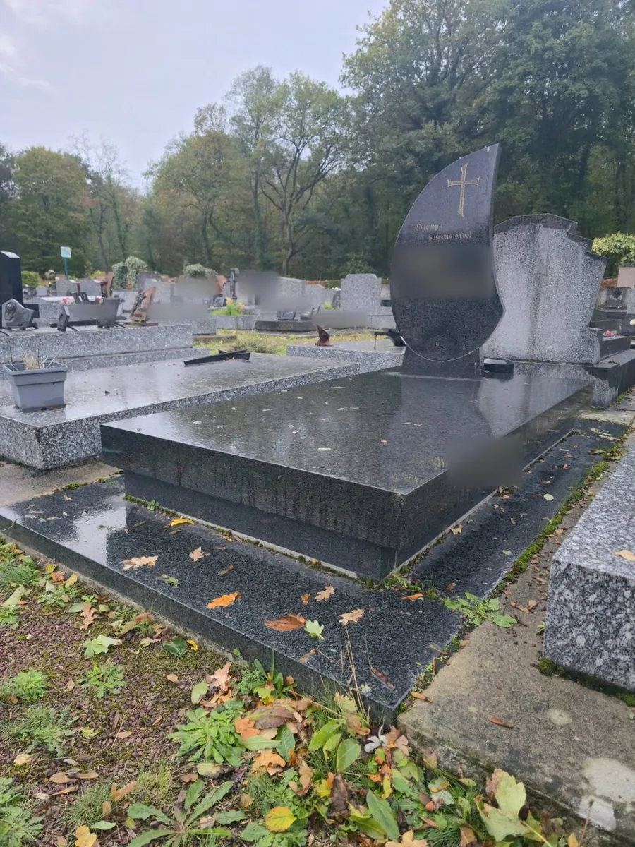 Sépulture avant entretien
